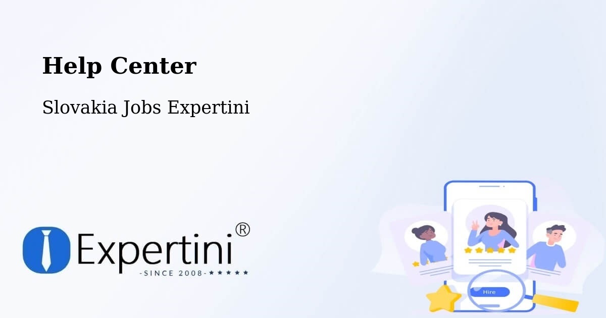 Help Center – Dudince - Slovakia Jobs Expertini